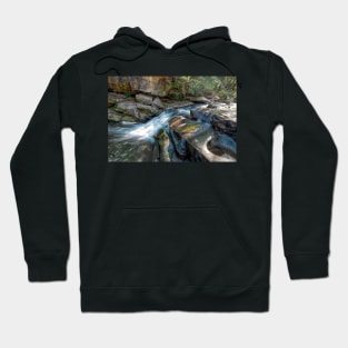 Water fall, Berea, Ohio Hoodie